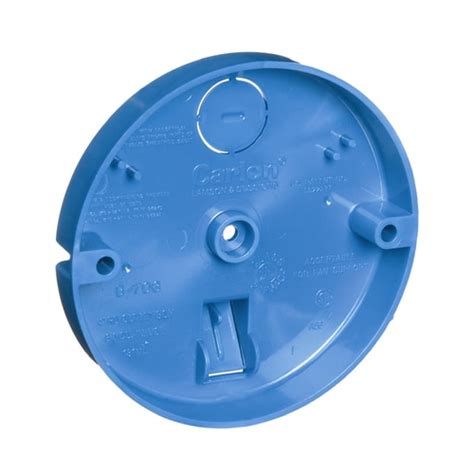 shallow round exterior electrical box